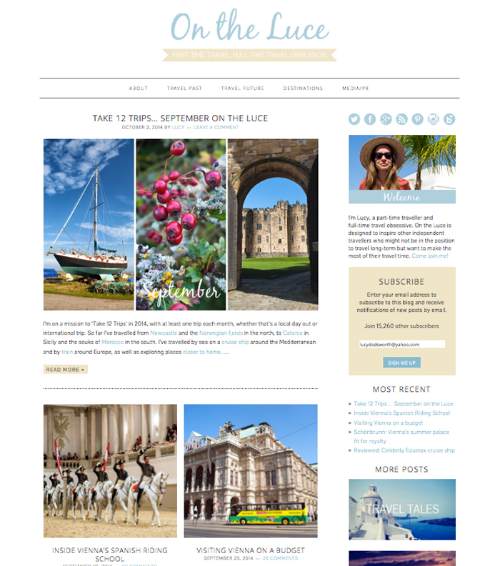 On the Luce travel blog